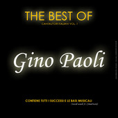 Gino Paoli | The best of: cantautori italiani, vol. 1 (Contiene tutti i successi e le basi musicali)